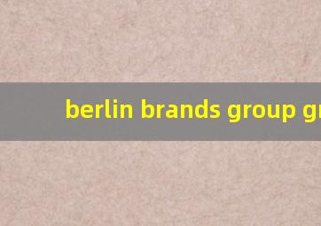 berlin brands group gmbh